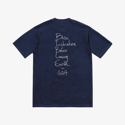 Supreme Tee 'Liquid Swords' Navy (FW18) - SOLE SERIOUSS (2)