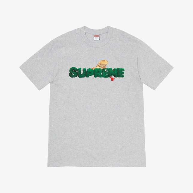 Supreme Tee 'Lizard' Heather Grey (SS20) - SOLE SERIOUSS (1)