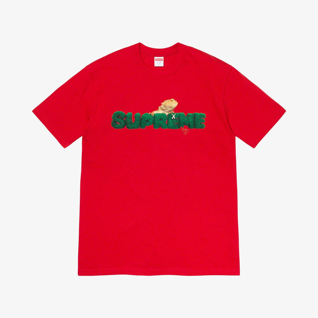 Supreme Tee 'Lizard' Red (SS20) - SOLE SERIOUSS (1)