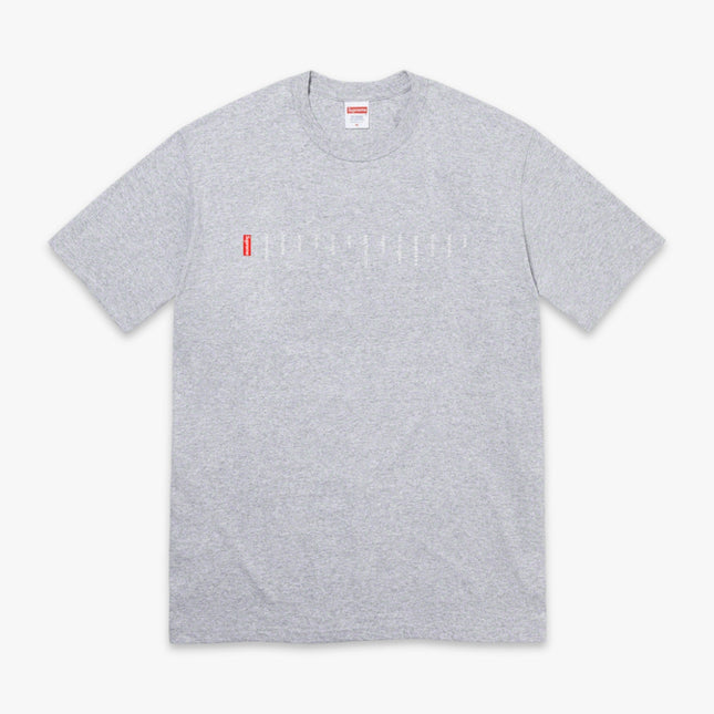 Supreme Tee 'Location' Heather Grey (SS23) - SOLE SERIOUSS (1)