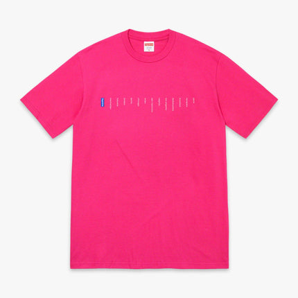 Supreme Tee 'Location' Pink (SS23) - SOLE SERIOUSS (1)