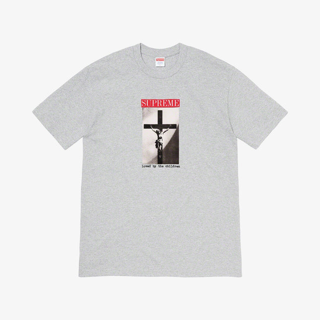 Supreme Tee 'Loved By The Children' Heather Grey (SS20) - SOLE SERIOUSS (1)