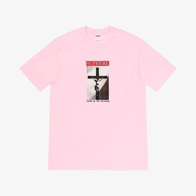 Supreme Tee 'Loved By The Children' Light Pink (SS20) - SOLE SERIOUSS (1)