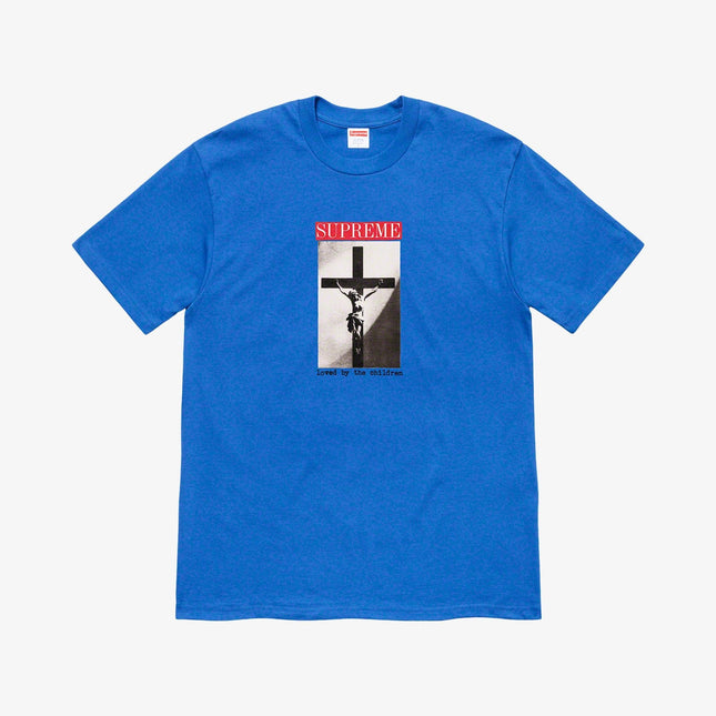 Supreme Tee 'Loved By The Children' Royal (SS20) - SOLE SERIOUSS (1)