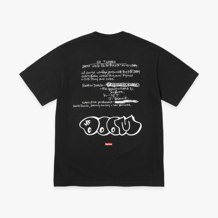 Supreme Tee 'MF Doom' Black (FW23) - SOLE SERIOUSS (2)