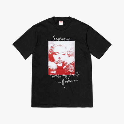 Supreme Tee 'Madonna' Black (FW18) - SOLE SERIOUSS (1)