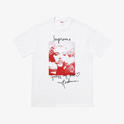 Supreme Tee 'Madonna' White (FW18) - SOLE SERIOUSS (1)