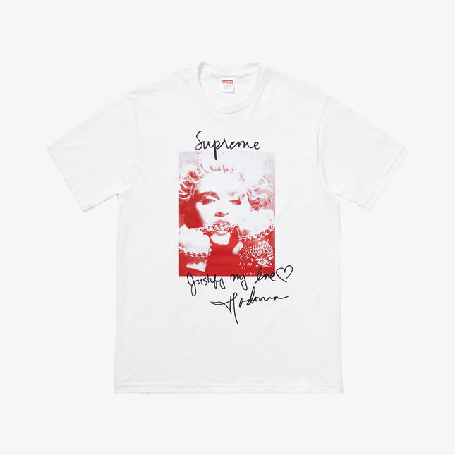 Supreme Tee 'Madonna' White (FW18) - SOLE SERIOUSS (1)