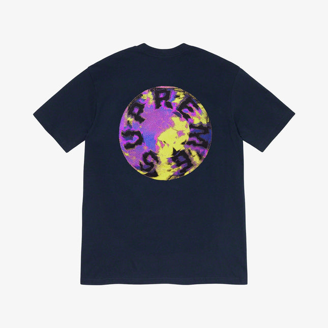 Supreme Tee 'Marble' Navy (SS20) - SOLE SERIOUSS (1)