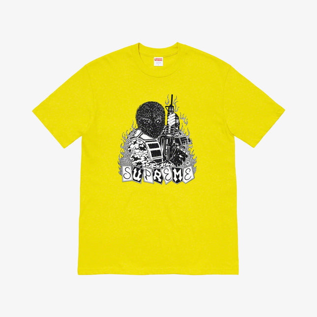 Supreme Tee 'Mercenary' Sulfur (FW19) - SOLE SERIOUSS (1)