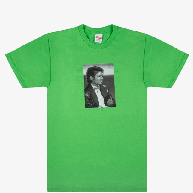 Supreme Tee 'Michael Jackson' Lime Green (SS17) - SOLE SERIOUSS (1)