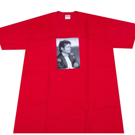 Supreme Tee 'Michael Jackson' Red SS17 - SOLE SERIOUSS (1)