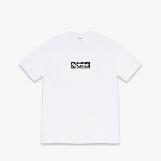 Supreme Tee 'Milan Italy Box Logo' White (FW18) - SOLE SERIOUSS (1)