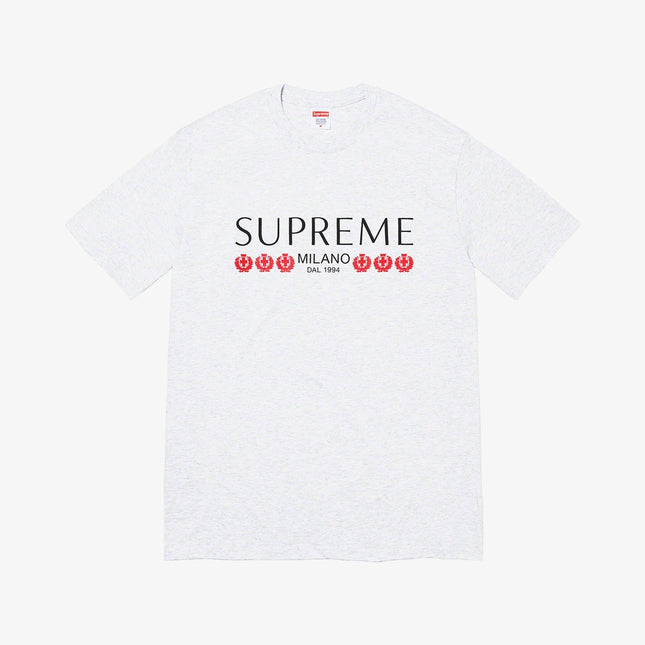 Supreme Tee 'Milano' Ash Grey (SS21) - SOLE SERIOUSS (1)