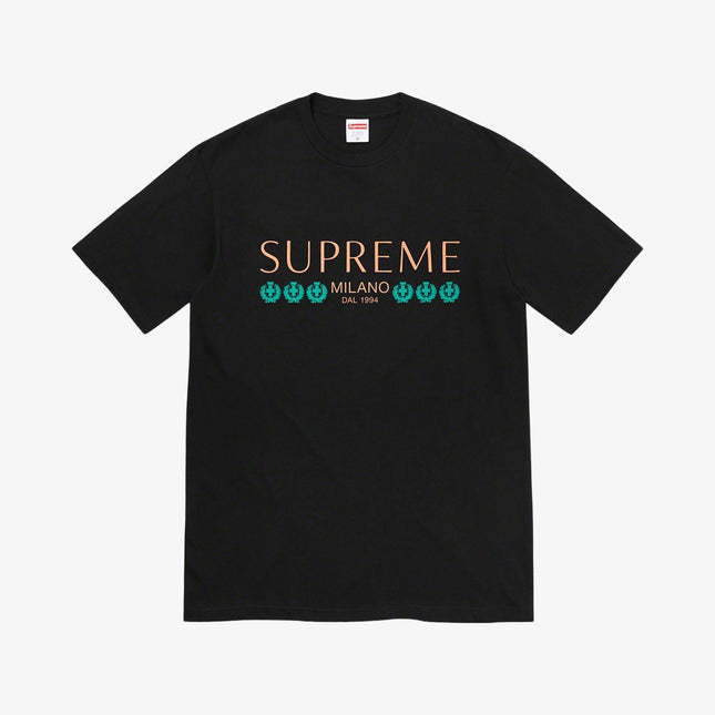 Supreme Tee 'Milano' Black (SS21) - SOLE SERIOUSS (1)