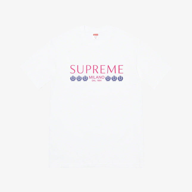 Supreme Tee 'Milano' White (SS21) - SOLE SERIOUSS (1)