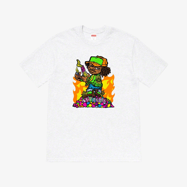 Supreme Tee 'Molotov Kid' Ash Grey (SS19) - SOLE SERIOUSS (1)