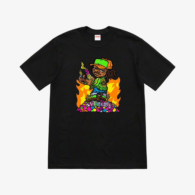 Supreme Tee 'Molotov Kid' Black (SS19) - SOLE SERIOUSS (1)