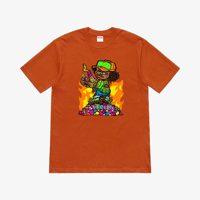 Supreme Tee 'Molotov Kid' Rust (SS19) - SOLE SERIOUSS (1)