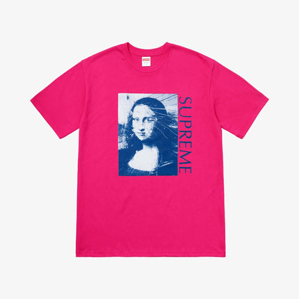 Supreme Tee 'Mona Lisa' Hot Pink (SS18) - SOLE SERIOUSS (1)