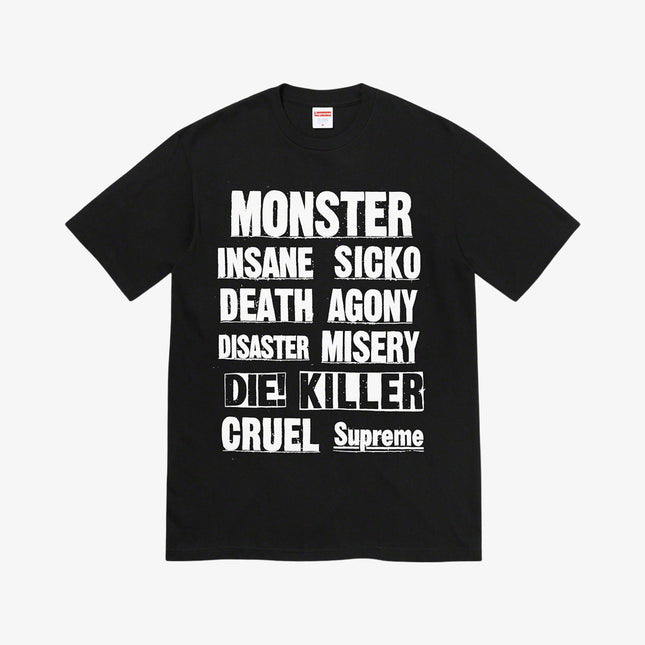 Supreme Tee 'Monster' Black (FW21) - SOLE SERIOUSS (1)