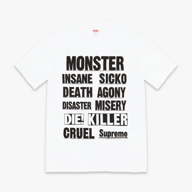 Supreme Tee 'Monster' White (FW21) - SOLE SERIOUSS (1)