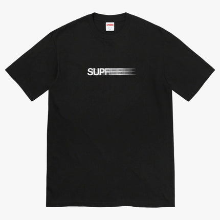 Supreme Tee 'Motion Logo' Black (SS23) - SOLE SERIOUSS (1)