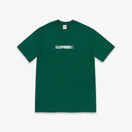 Supreme Tee 'Motion Logo' Dark Green (SS20) - SOLE SERIOUSS (1)