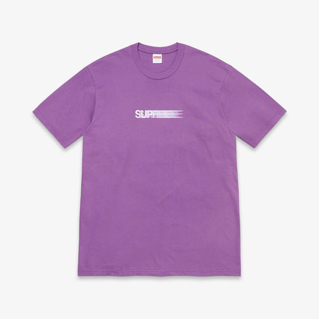 Supreme Tee 'Motion Logo' Purple (SS20) - SOLE SERIOUSS (1)