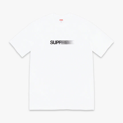 Supreme Tee 'Motion Logo' White (SS23) - SOLE SERIOUSS (1)