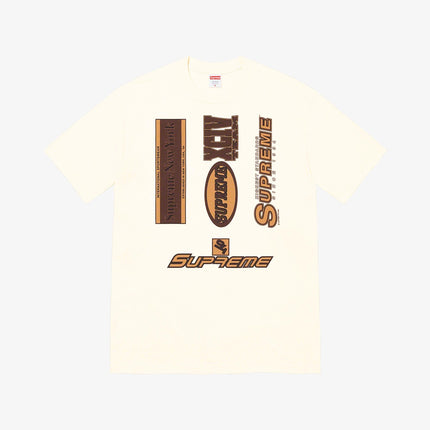 Supreme Tee 'Multi Logo' Natural (FW21) - SOLE SERIOUSS (1)