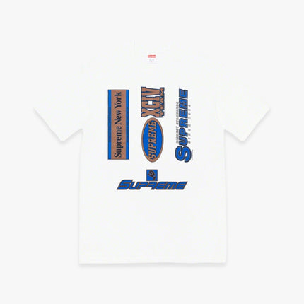 Supreme Tee 'Multi Logo' White (FW21) - SOLE SERIOUSS (1)