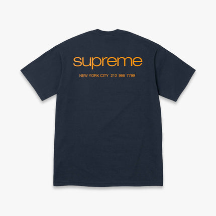 Supreme Tee 'NYC' Navy (FW23) - SOLE SERIOUSS (2)