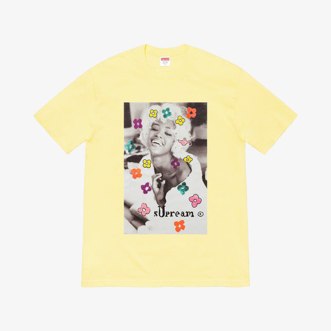 Supreme Tee 'Naomi' Pale Yellow (SS20) - SOLE SERIOUSS (1)