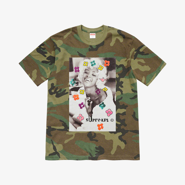 Supreme Tee 'Naomi' Woodland Camo (SS20) - SOLE SERIOUSS (1)