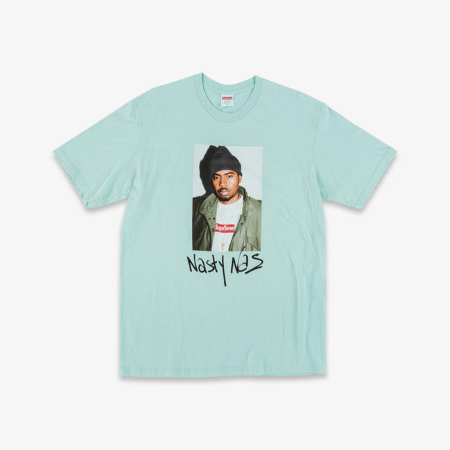 Supreme Tee 'Nasty Nas' Light Blue (FW17) - SOLE SERIOUSS (1)