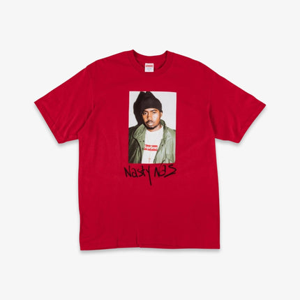 Supreme Tee 'Nasty Nas' Red (FW17) - SOLE SERIOUSS (1)