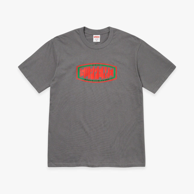 Supreme Tee 'Pound' Charcoal (FW23) - SOLE SERIOUSS (1)