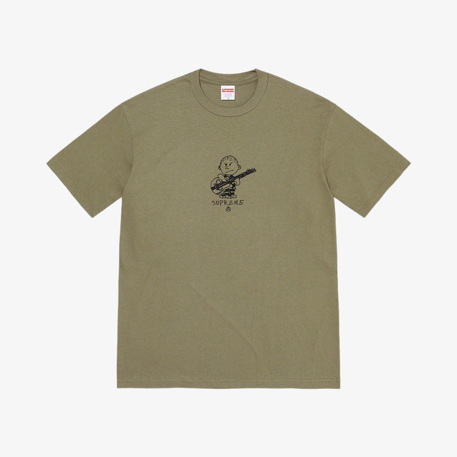 Supreme Tee 'Rocker' Light OIive (FW21) - SOLE SERIOUSS (1)