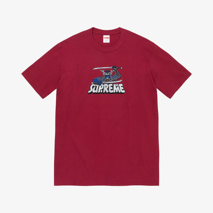 Supreme Tee 'Samurai' Cardinal (FW21) - SOLE SERIOUSS (1)