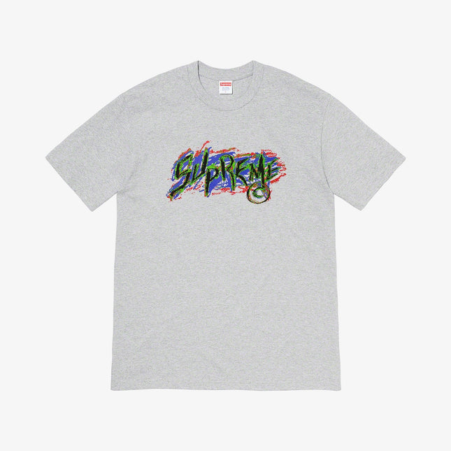 Supreme Tee 'Scratch' Heather Grey (FW20) - SOLE SERIOUSS (1)