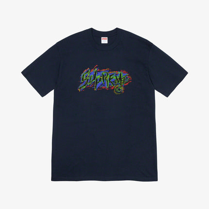 Supreme Tee 'Scratch' Navy (FW20) - SOLE SERIOUSS (1)