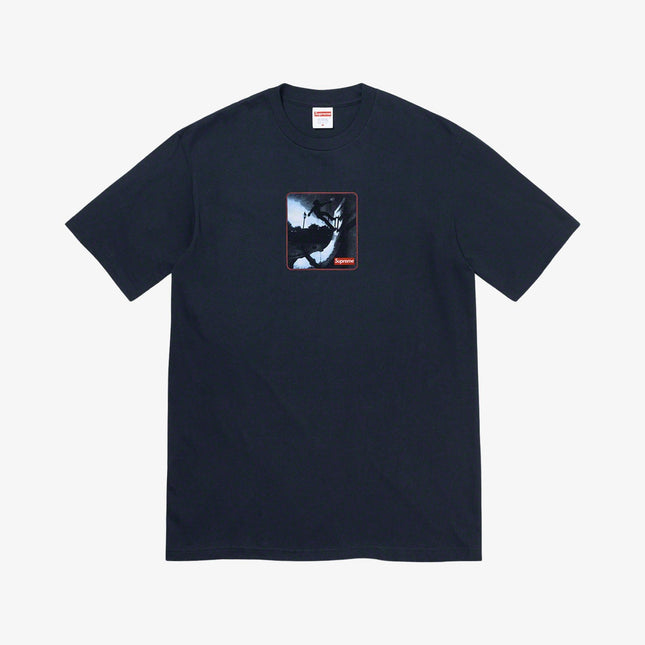 Supreme Tee 'Shadow' Navy (FW21) - SOLE SERIOUSS (1)