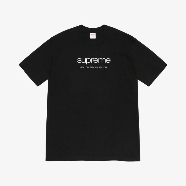 Supreme Tee 'Shop' Black (SS20) - SOLE SERIOUSS (1)