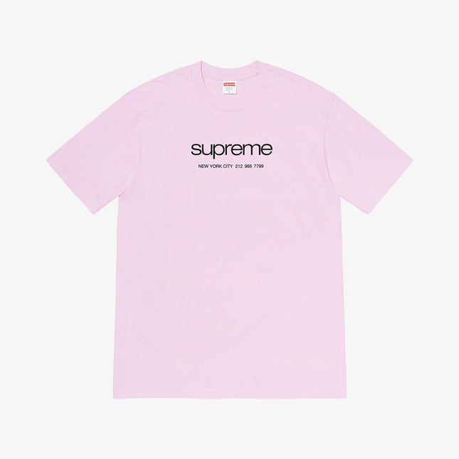 Supreme Tee 'Shop' Light Purple (SS20) - SOLE SERIOUSS (1)