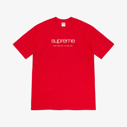 Supreme Tee 'Shop' Red (SS20) - SOLE SERIOUSS (1)