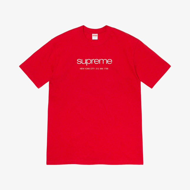 Supreme Tee 'Shop' Red (SS20) - SOLE SERIOUSS (1)