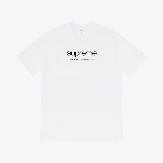 Supreme Tee 'Shop' White (SS20) - SOLE SERIOUSS (1)