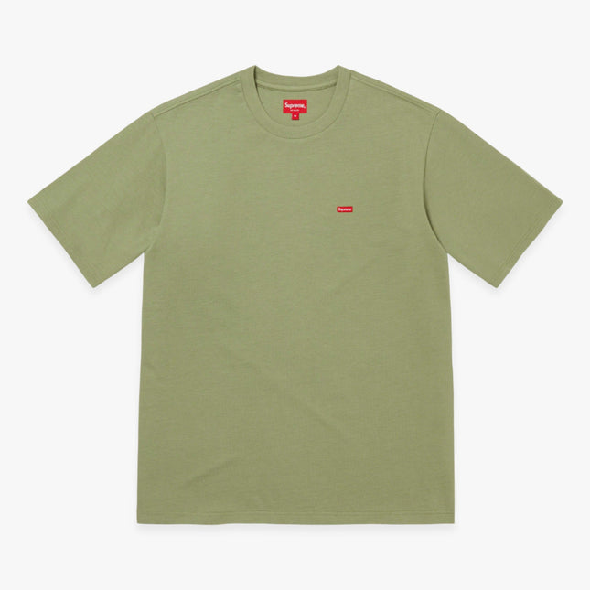 Supreme Tee 'Small Box' Light Olive (SS23) - SOLE SERIOUSS (1)