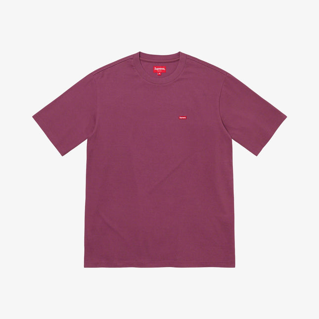 Supreme Tee 'Small Box' Plum (FW21) - SOLE SERIOUSS (1)